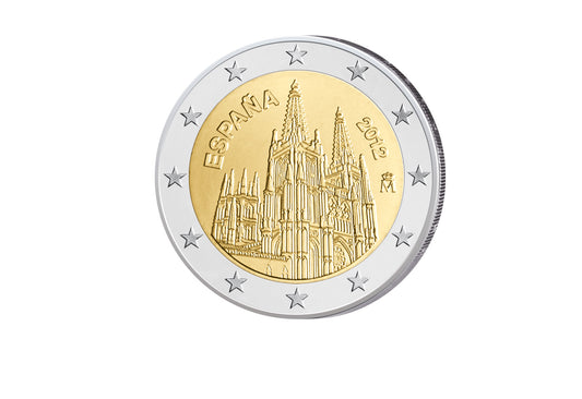 2 Euro 2012 Espagne Cathédrale de Burgos