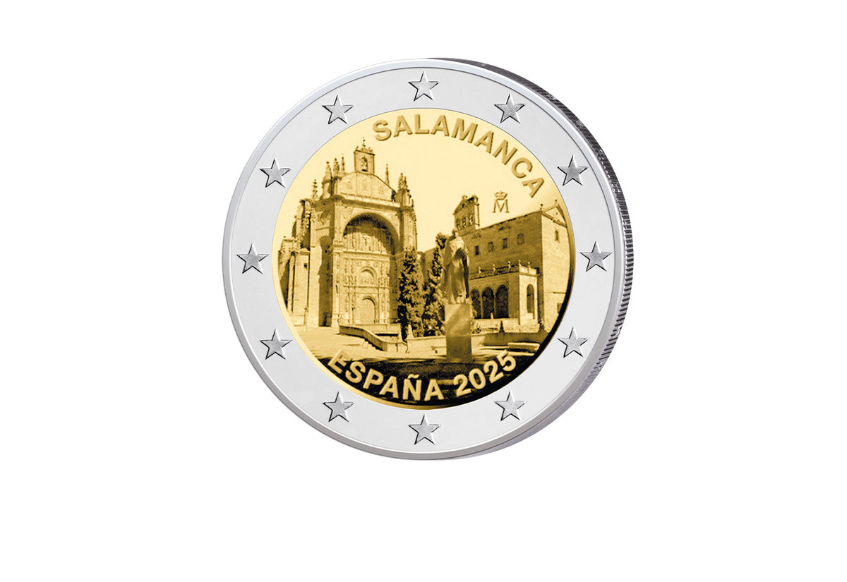 2 Euro 2025 Espagne Site du patrimoine mondial « Salamanque » bfr.