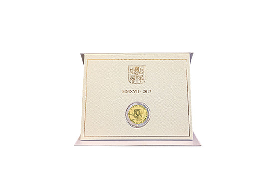 2 euros, commémoration 2017 du Vatican, 1950e anniversaire du martyre de Pierre et Paul, sous blister