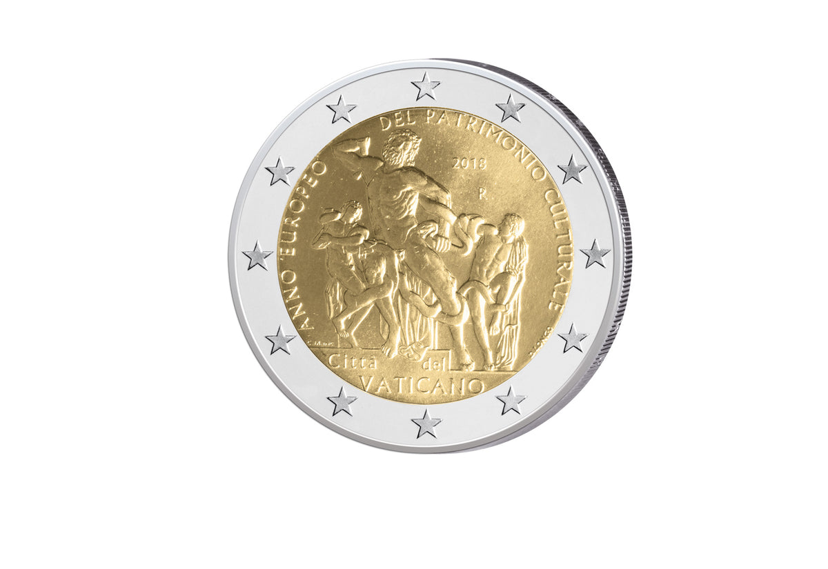 2 euros Vatican 2018 Patrimoine européen PP
