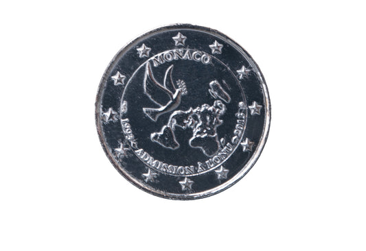 2 Euro 2013 Monaco 20 ans de l'ONU avec le ruthénium noir